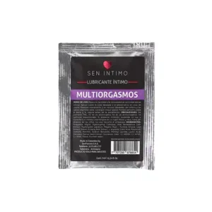 LUBRICANTE ÍNTIMO MULTIORGASMOS SACHET X 7 ML BY SEN ÍNTIMO